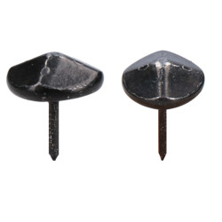 Ozdobný kovaný klinec, hlavička Ø 20x8 mm, hrot 3x2x34mm, bez povrchovej úpravy Ozdobný kovaný klinec, hlavička Ø 20x8 mm, hrot 3x2x34mm, bez povrchovej úpravy